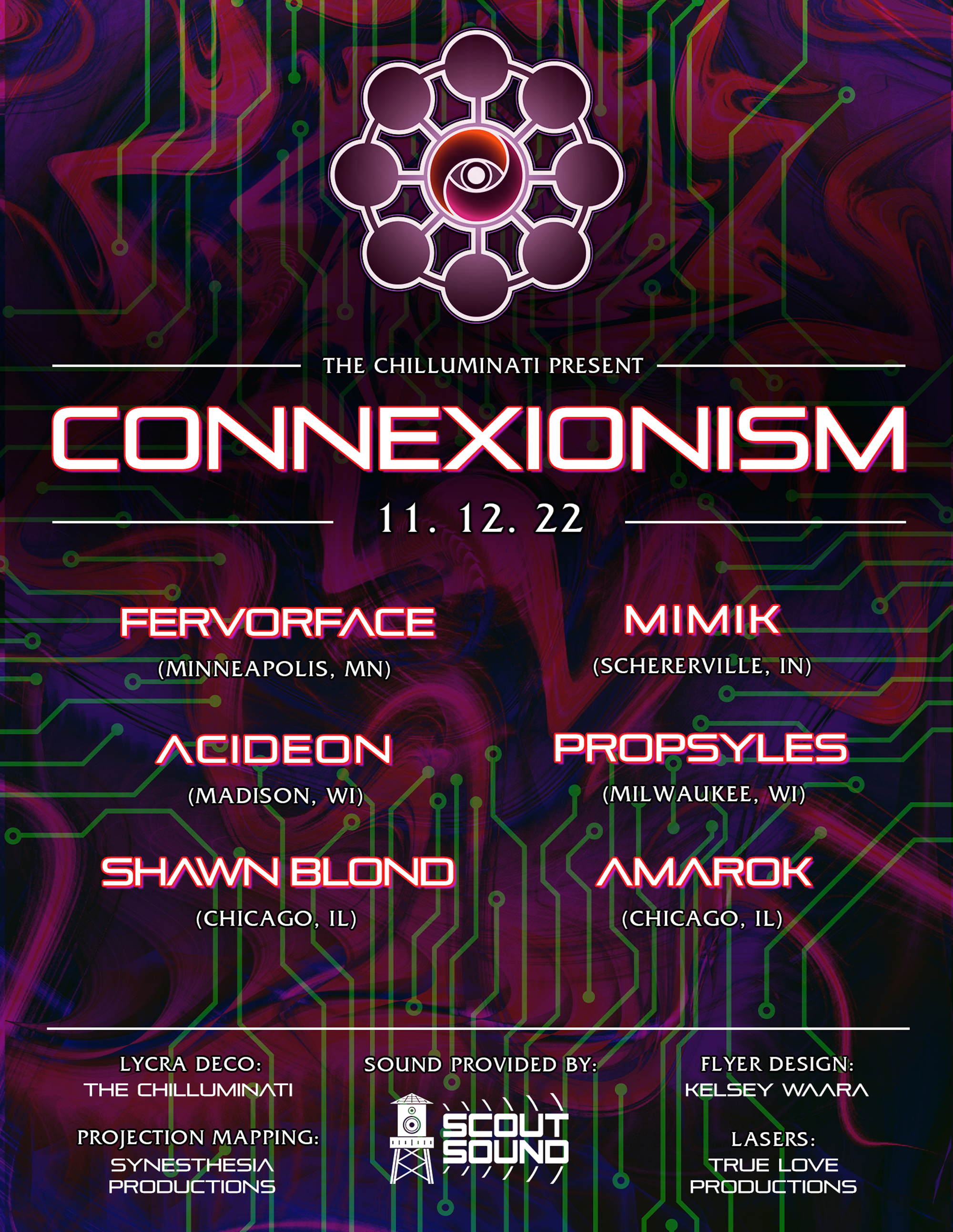 Connexionism November line up